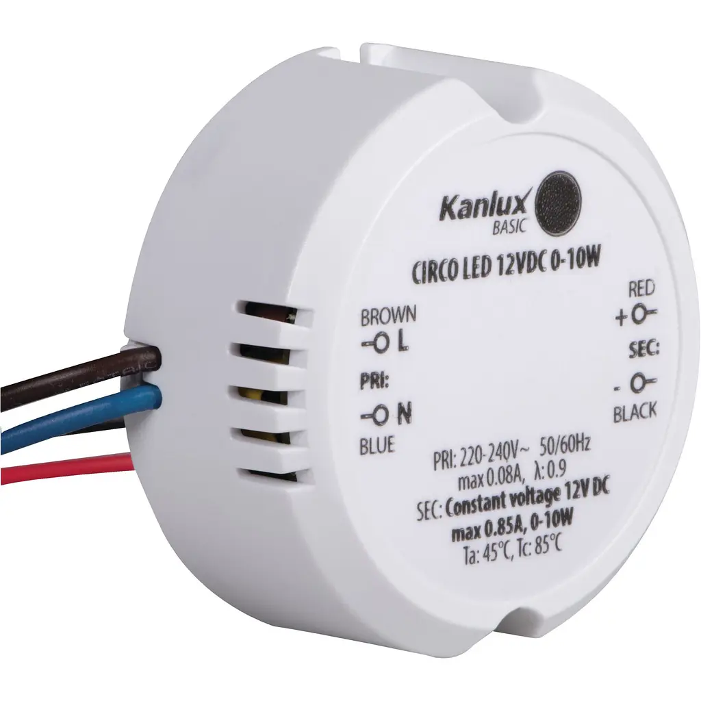 Блок живлення Kanlux Circo N LED 12VDC 10W (24242) - фото 2