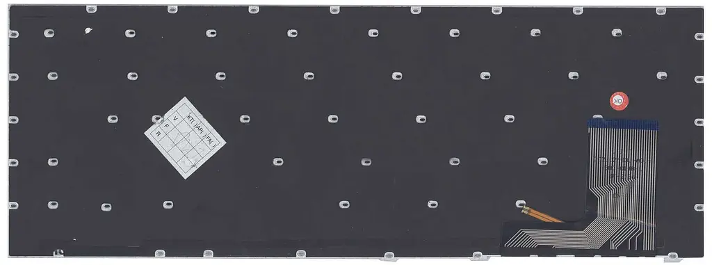 Клавіатура для ноутбука Samsung (470R4E, BA59-03619C) з підсвічуванням (Light), Black, (No Frame) - фото 2