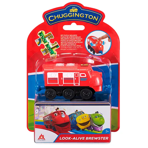 Паровозик Chuggington Вілсон з механічною функцією та пазлом (EU890301) - фото 4