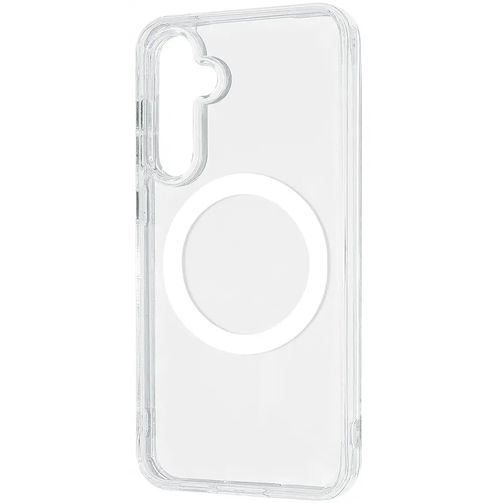 Чохол WAVE Clear Case (PC+TPU) with Magnetic Ring Samsung Galaxy A36/A56