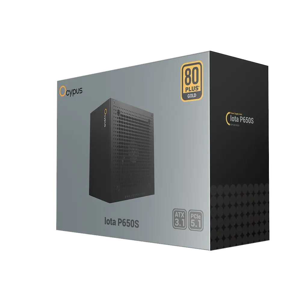 Блок живлення Ocypus IOTA P650S 650W 80+Gold (IOTA-P650S-GFFBK025X-EU) - фото 6