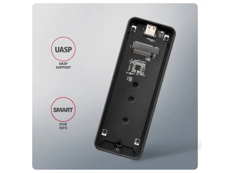 Кишеня для накопичувача AXAGON Armored Box (EEM2-20G) - фото 6