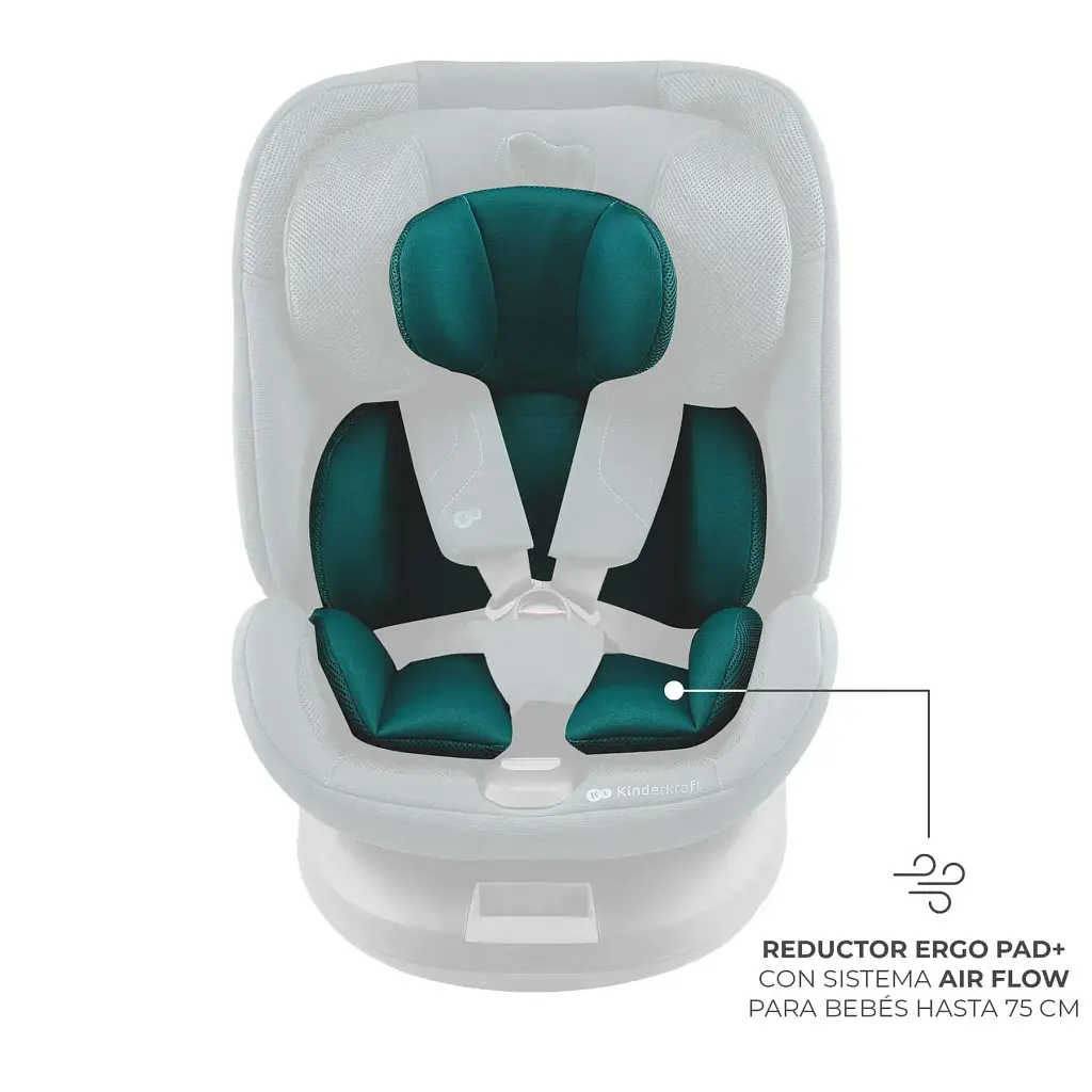 Автокрісло Kinderkraft Xpedition 3 i-Size Green (KCXPED03GRE0000) - фото 10