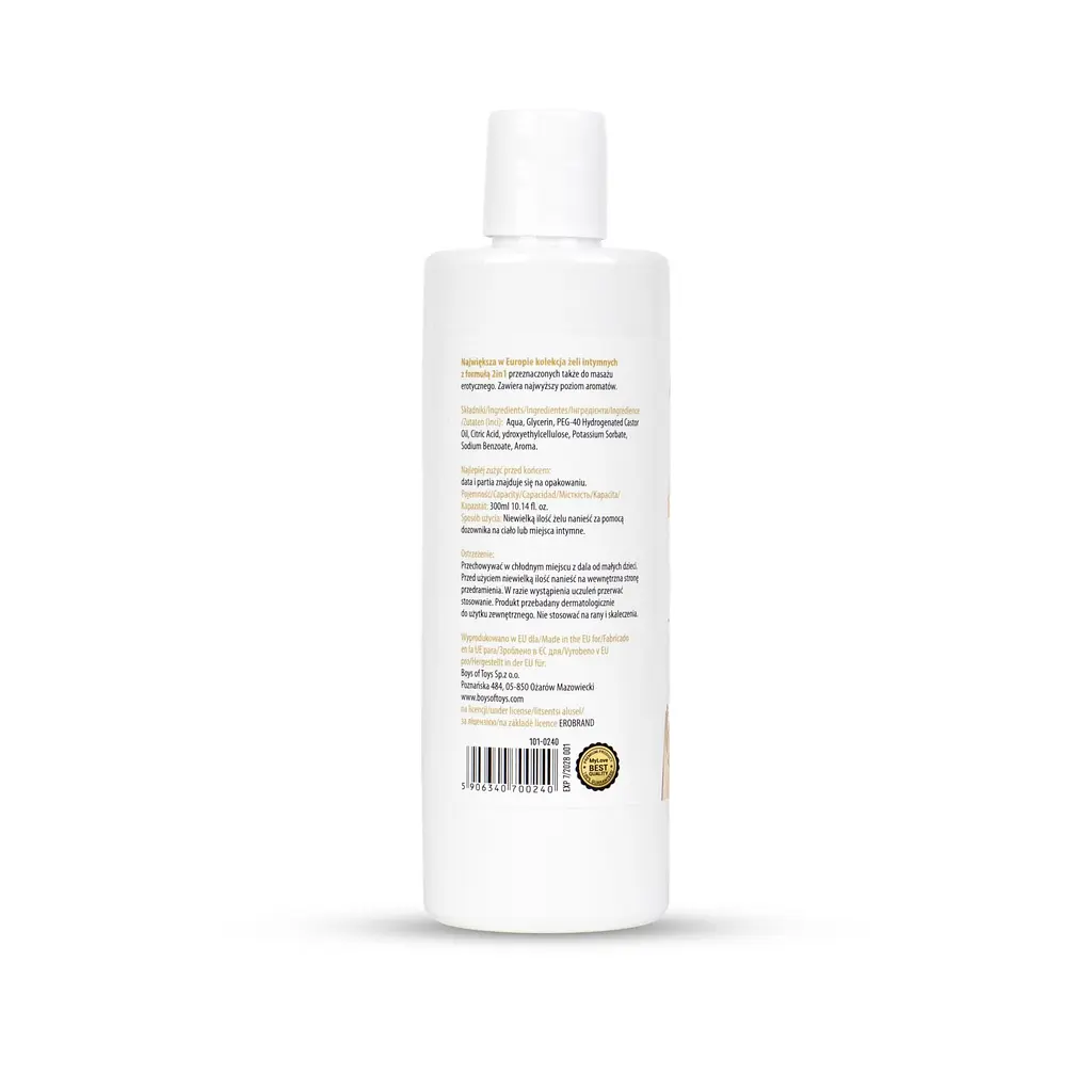 Лубрикант MyLove Aroma Series IntimMassage 2in1 Eggnog, 300 мл - фото 5