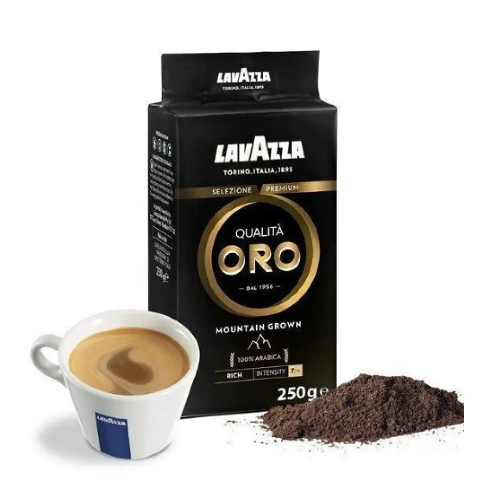 Кава мелена Lavazza Qualita Oro Mountain Grown 100% Арабіка 250г. - фото 2