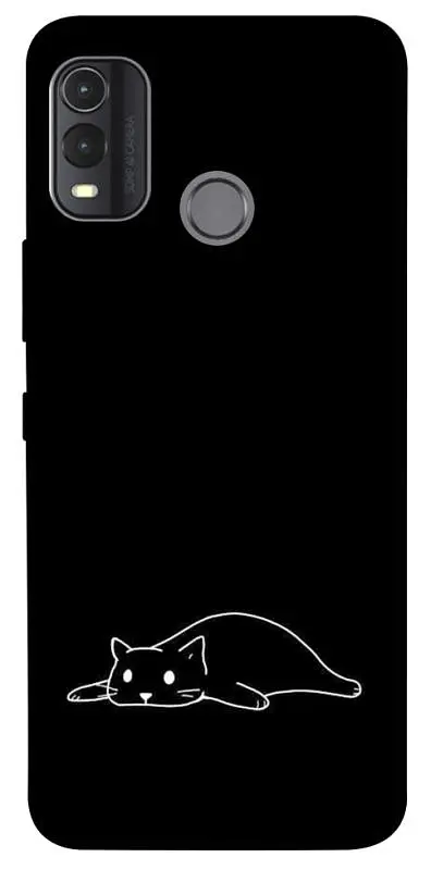 TPU чохол Demsky Lazy cat для Nokia G11 Plus