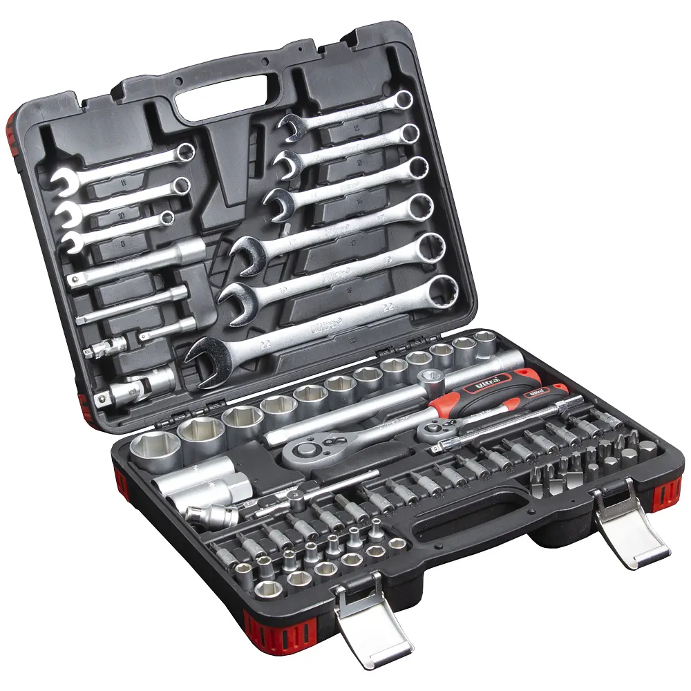 Набір насадок торцевих і біт Ultra 1/4", 1/2" 82 шт CrV (6001142) - фото 4