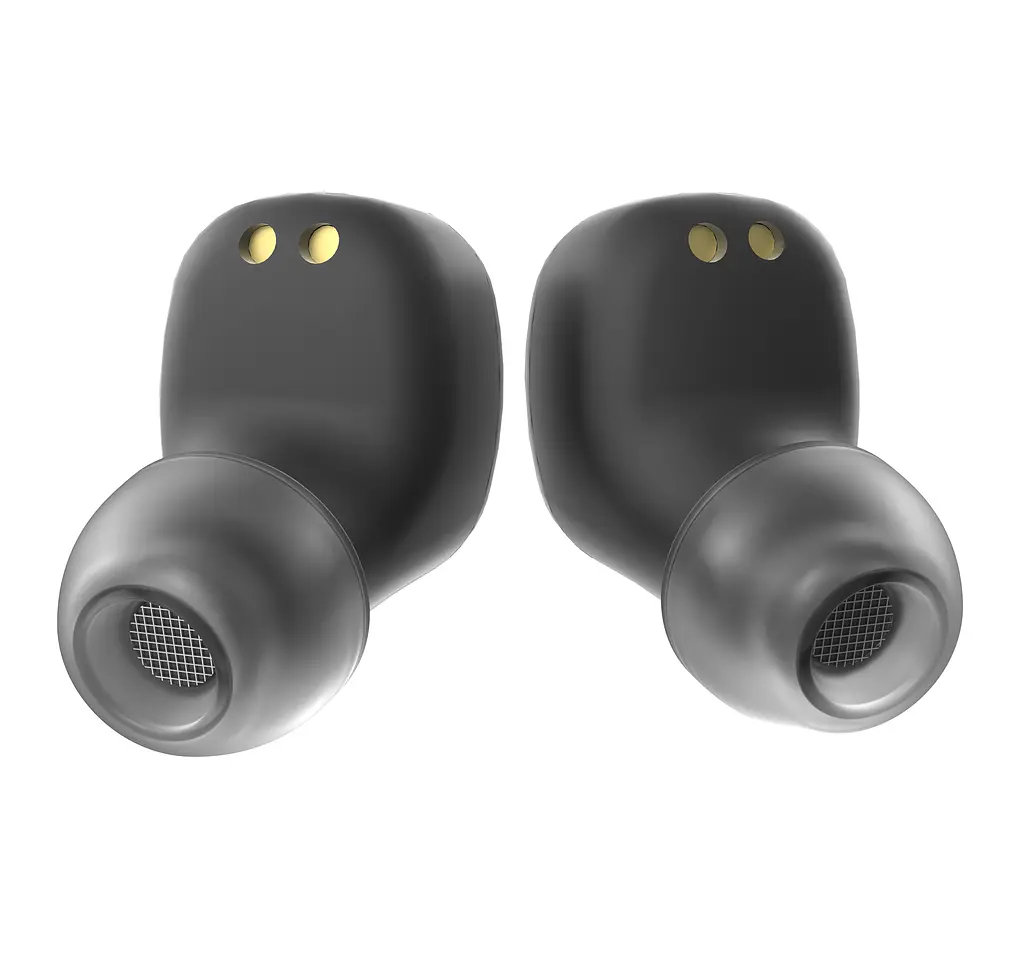 Бездротові навушники Ergo BS-530 Twins Nano 2, BT5.3, 25mAh, 190mAh, 3h, Black UA UCRF - фото 2
