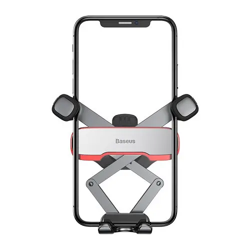 Автотримач Baseus Mr Hui Gravity Car Mount сріблястий SUYL-HU0S - фото 5