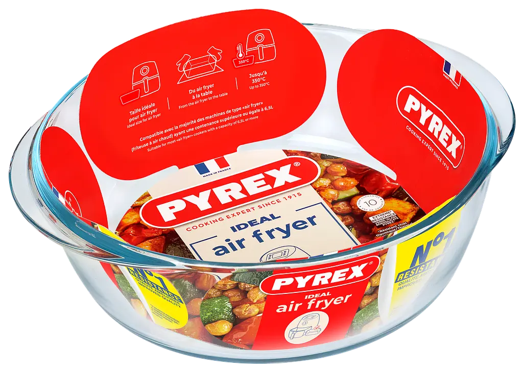 Форма для запікання Pyrex AirFryer, 26x23x8 см (2.3 л) (7150751) - фото 3