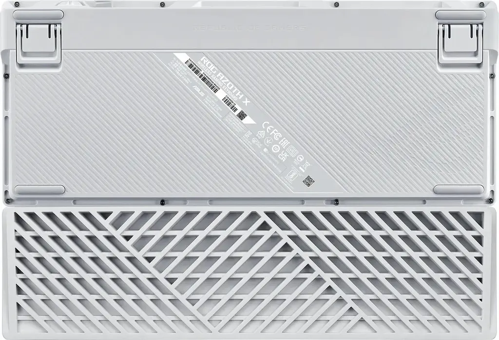Клавиатура ASUS ROG Azoth X 75% Exploded NX Snow V2 EN PBT Black (90MP044F-BKUA30) - фото 9