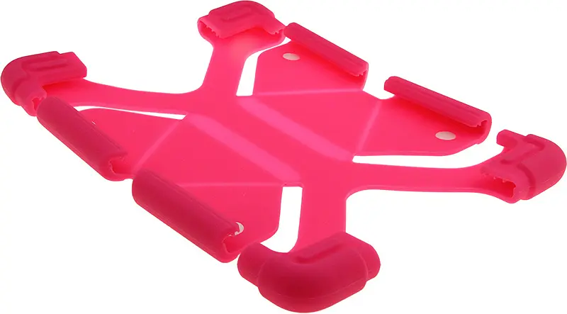 Чехол-накладка TOTO Tablet universal stand silicone case Universal 9/12" Hot Pink - фото 7
