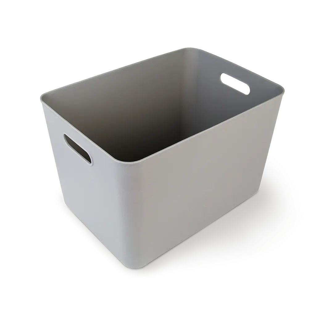 Ящик для хранения МВМ My Home FH-14 XXL 360х257х240 мм серый (FH-14 XXL GRAY) - фото 2