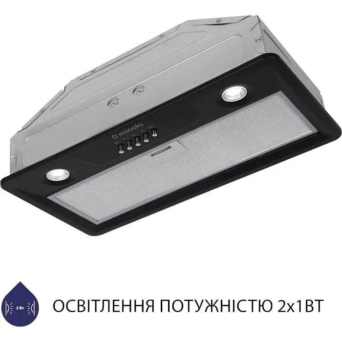 Витяжка Minola HBI 5202 BL 700 LED - фото 4