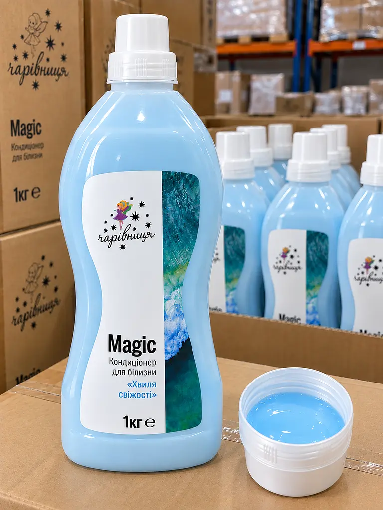 Кондиціонер для білизни Чарівниця Magic "Хвиля свіжості" з ніжним ароматом - фото 2