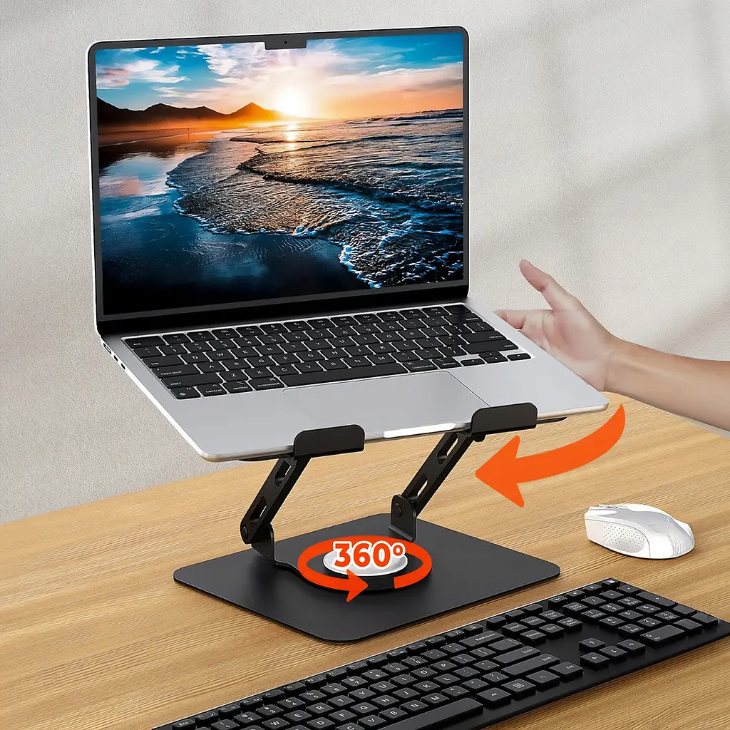 Підставка для ноутбука Media-Tech MT2662 ROTO 10-17" Aluminum Alloy - фото 10