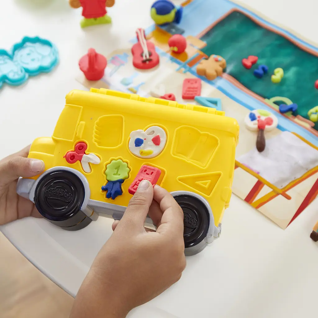 Набір для творчості Hasbro з масою для ліплення Hasbro Play-Doh Шкільні пригоди (F9140) - фото 8