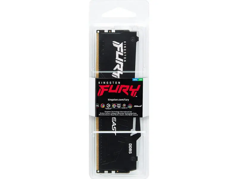 Модуль пам'яті Kingston FURY 32 GB DDR5 5200 MHz Beast Black RGB EXPO (KF552C40BB2A-32) - фото 6