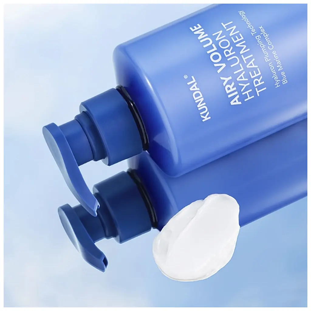 Маска для волосся Kundal Airy Volume Hyaluron Treatment Blossom Breeze 500 мл (8809953774530) - фото 2