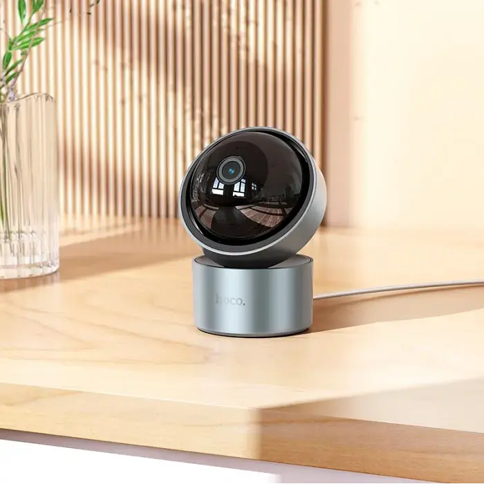 Камера відеоспостереження HOCO D5 Indoor PTZ 3MP, Wi-Fi, FHD, IP54, Мікрофон - фото 6