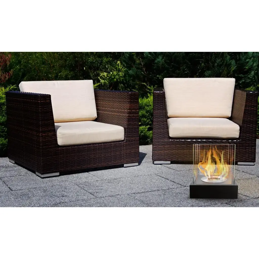Биокамин GMT Sunset Garden Black 400х520х400 мм - фото 8