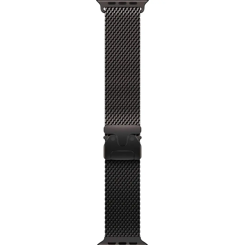 Ремінець DK New Milanese Loop для Apple Watch 42/44/45/46/49mm Black [124242] - фото 2