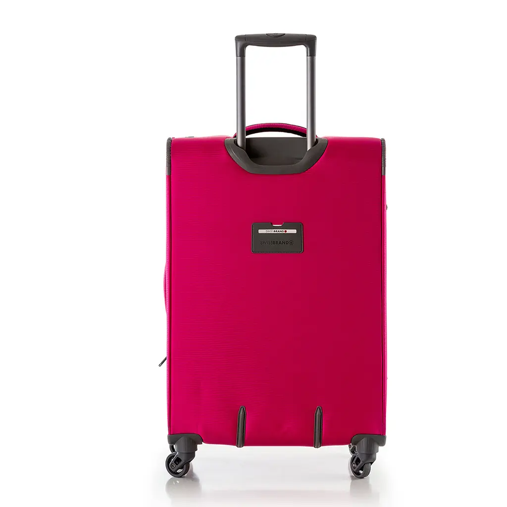 Валіза Swissbrand Silkeborg (S) Fuchsia/Light Grey (SWB_LLSIL941S) - фото 2