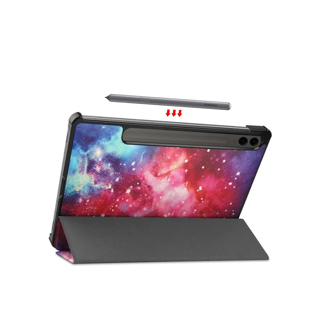 Чохол до планшета BeCover Smart Case Samsung Tab S9 Plus (SM-X810/SM-X816)/S9 FE Plus (SM-X610/SM-X616) 12.4" Space (710382) - фото 4