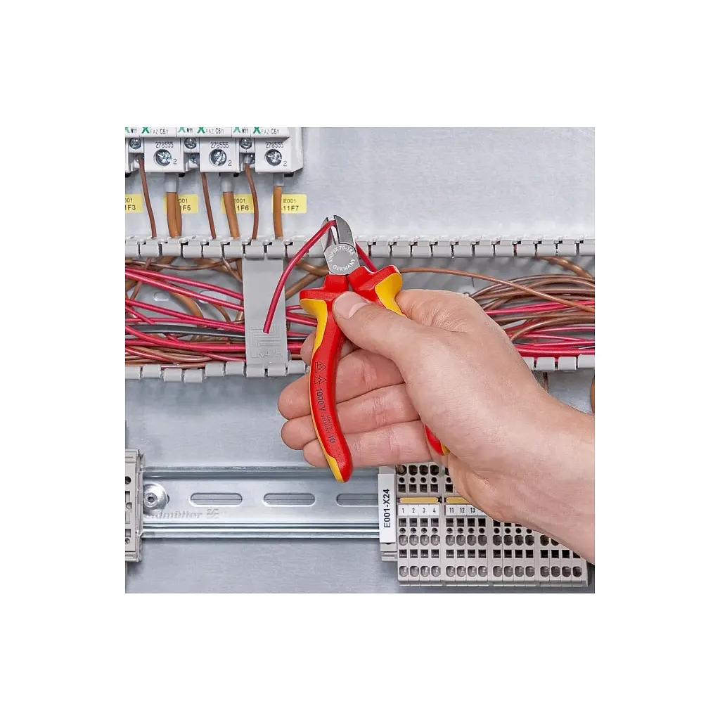 Кусачки KNIPEX бокові 70 06 125 (70 06 125) - фото 4