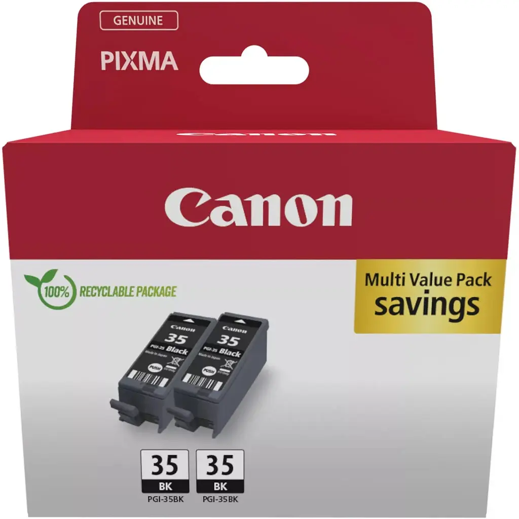 Картридж Canon PGI-35 BK TWIN pack (1509B029) - фото 2