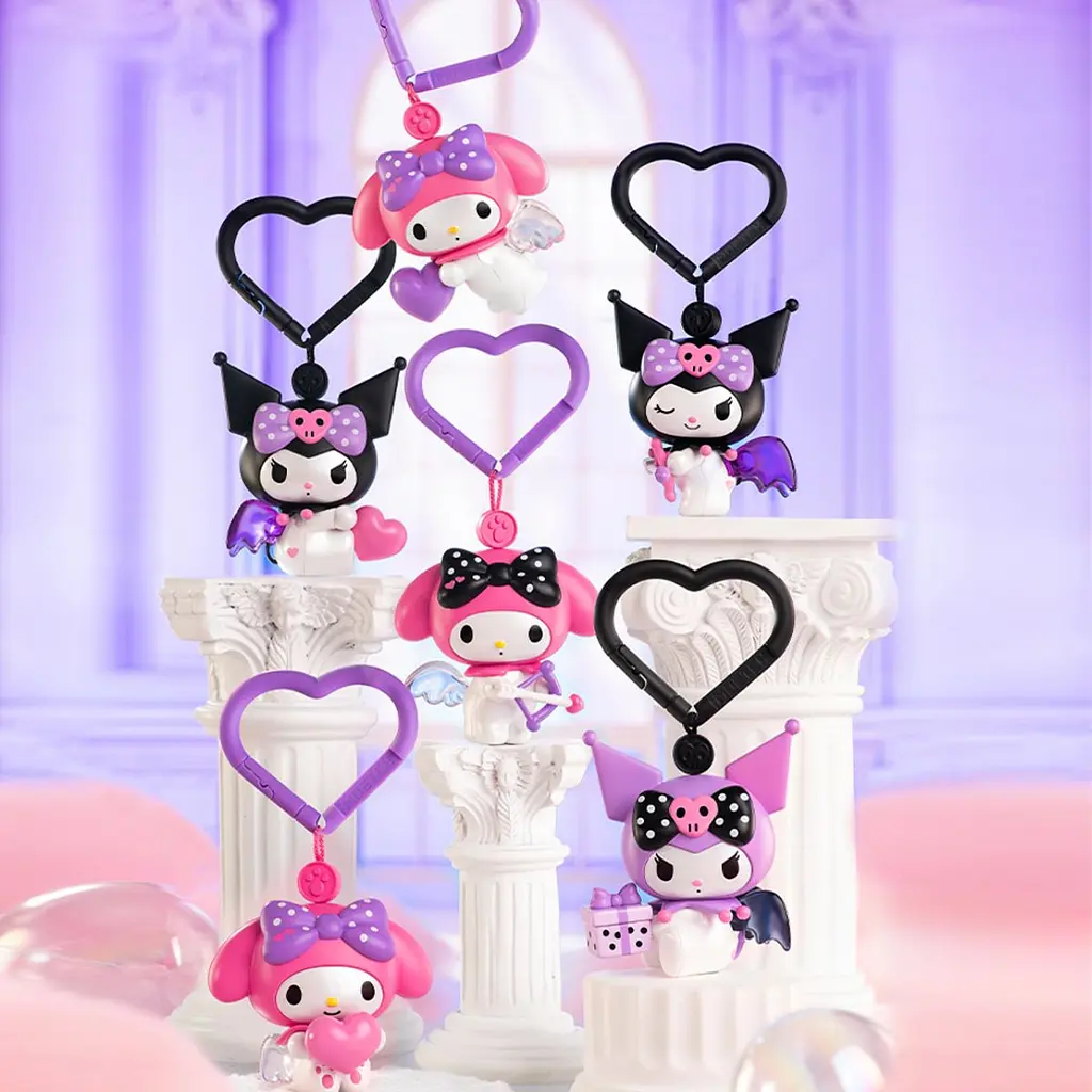 Механічна іграшка-сюрприз Pop Top Kuromi & My Melody Милі крильця (24MDL-003) - фото 6