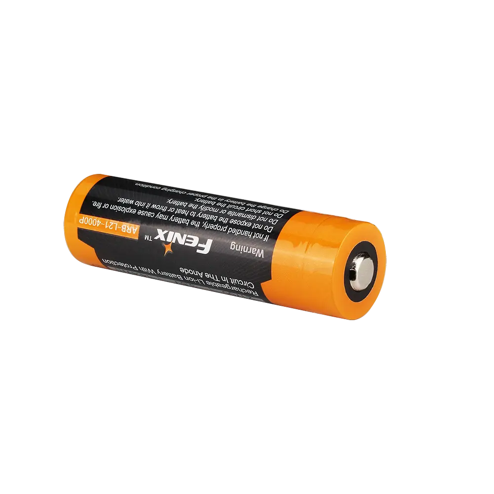 Акумулятор Fenix 21700 4000mAh 3.6V Чорно-жовтий (2472560934) - фото 5
