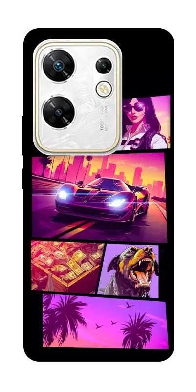 TPU чохол Demsky GTA vibes для Infinix Zero 30 4G