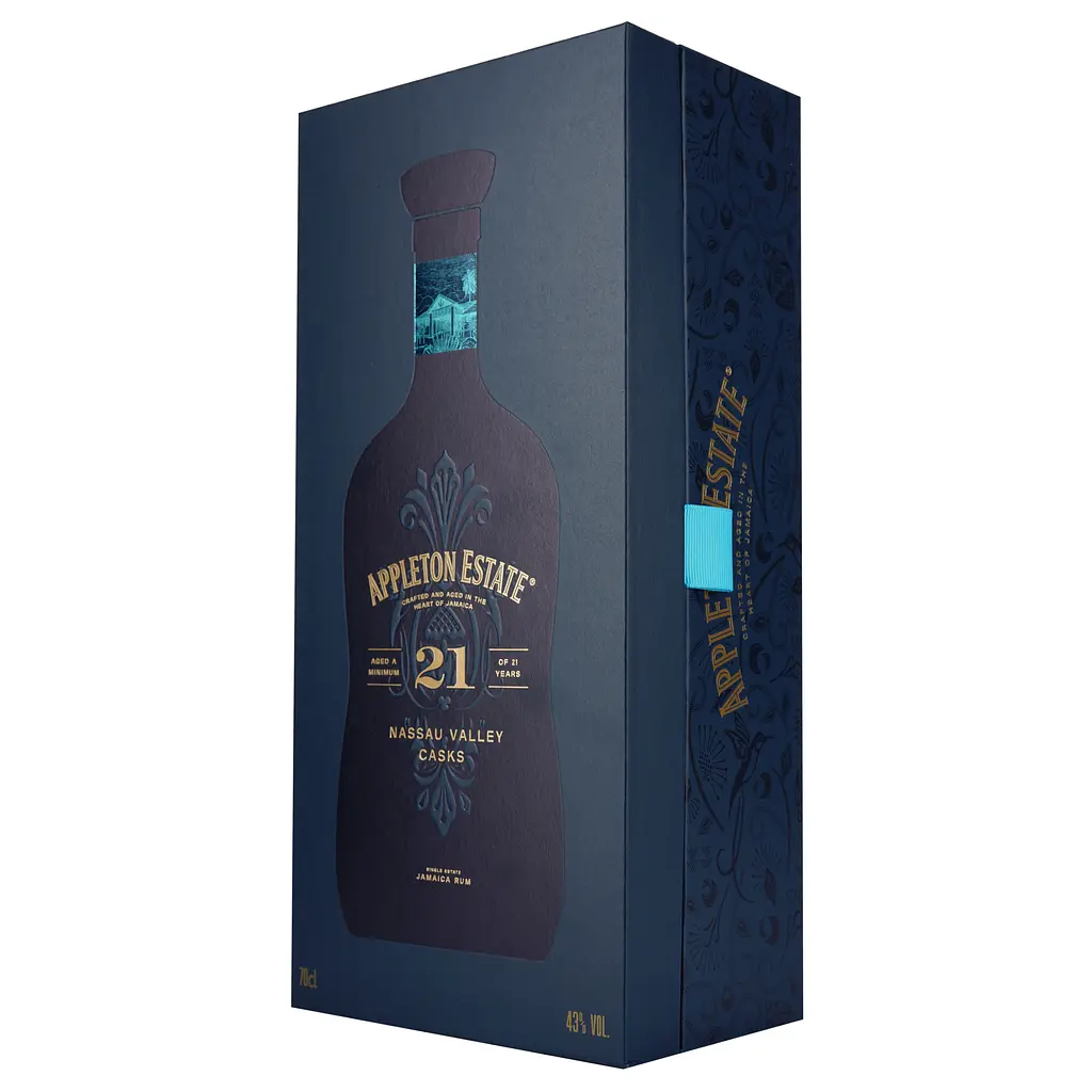 Ром Appleton Estate 21 yo Jamaica Rum, 43%, 0,7 л - фото 2