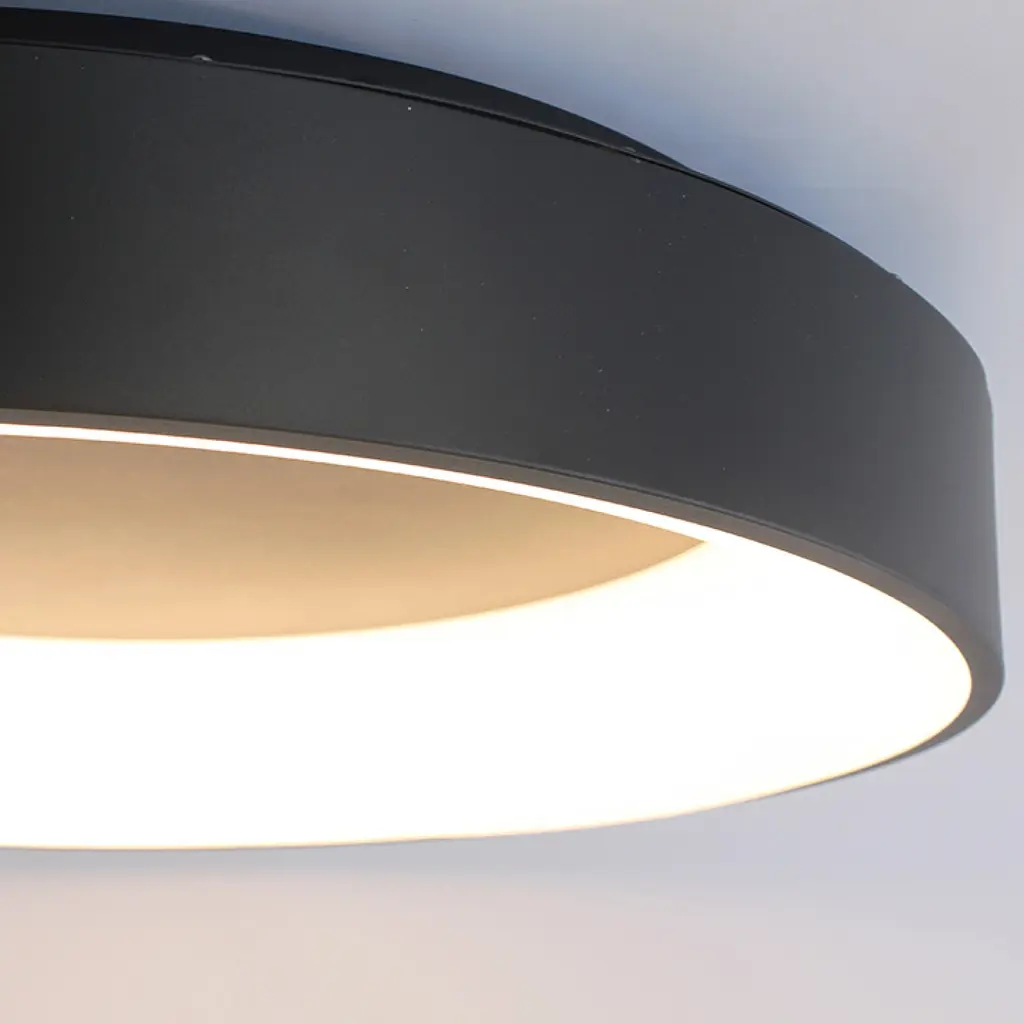 Стельовий світильник Friendlylight Rim 60 LED 3000K Black FL2095 - фото 4