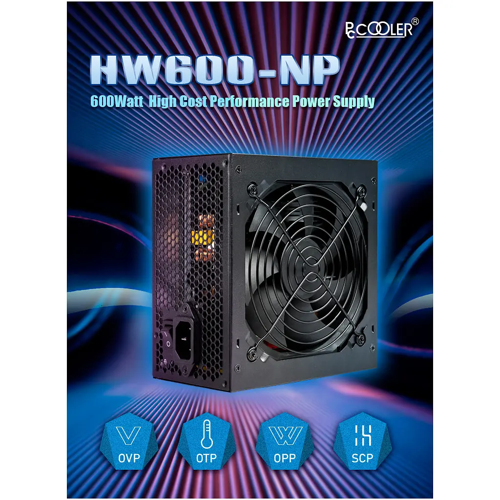 Блок живлення PcCooler 600W (HW600-NP) - фото 6