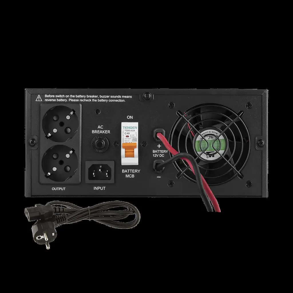 ДБЖ з правильною синусоїдою LogicPower 12V LPE-B-PSW-1000VA + 600 Вт 1-30A - фото 4