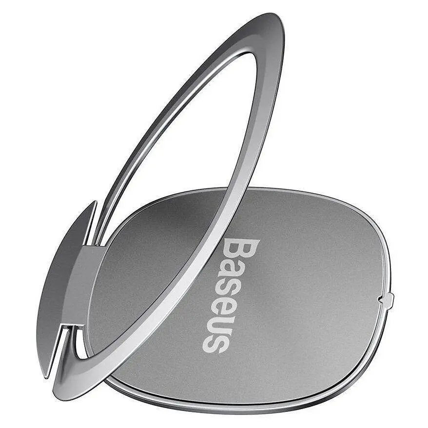 Кольцо-держатель Baseus Invisible phone ring holder SUYB-0S серебристый - фото 2