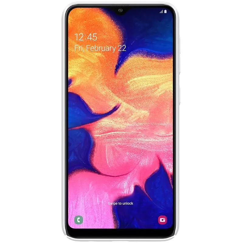 Чохол-накладка Nillkin Super Frosted Shield Case Samsung A10 White - фото 2