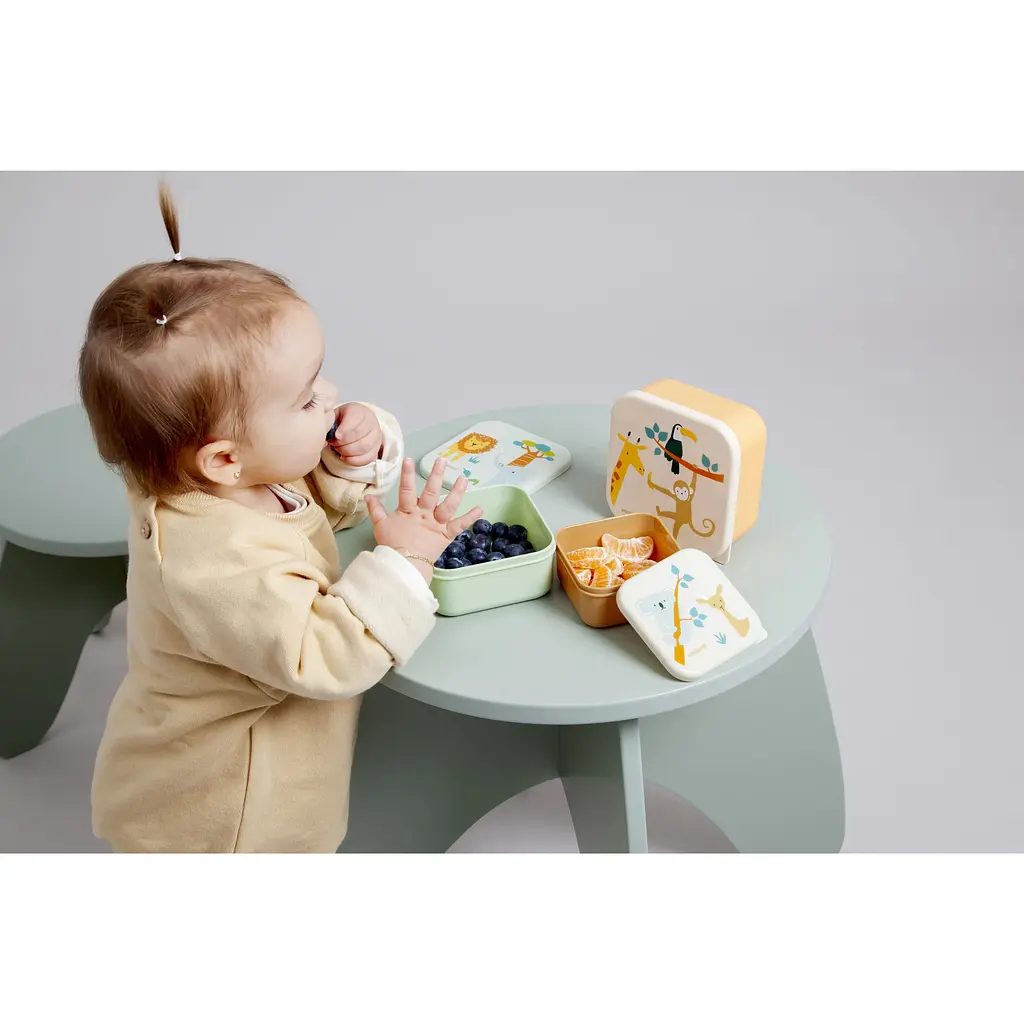 Набір контейнерів для їжі Miniland Jurassic 3 шт. (89621) - фото 9