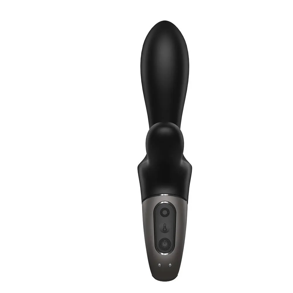 Вібратор Satisfyer Heat Climax + Connect App 20.5 см чорний - фото 2