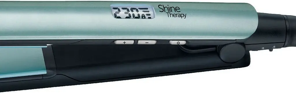 Remington Випрямляч Shine Therapy, >300Вт, 150-230С, дисплей, кераміка, металік - фото 3