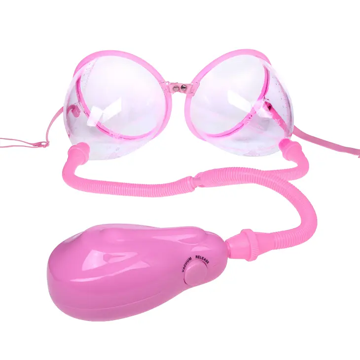 Вакуумна помпа для грудей - Breast Pump Enlarge With Twin Cups Vibrating - фото 4