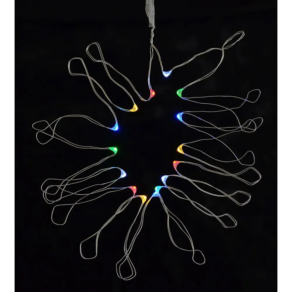 Електрогірлянда Yes! Fun LED-нитка 15 ламп 1.6 м срібна (801116) - фото 2