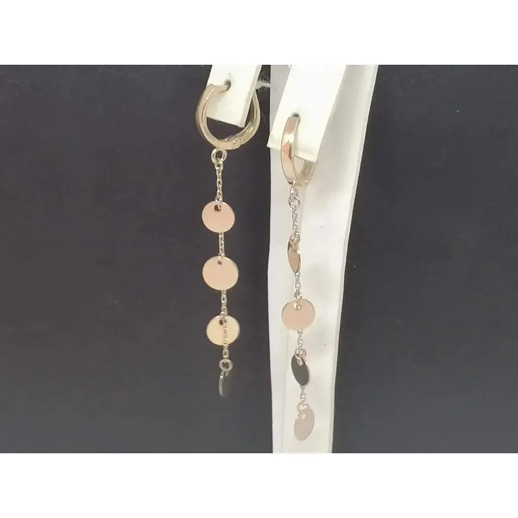 Золотые серьги Favoritum. 210533_1 - фото 2