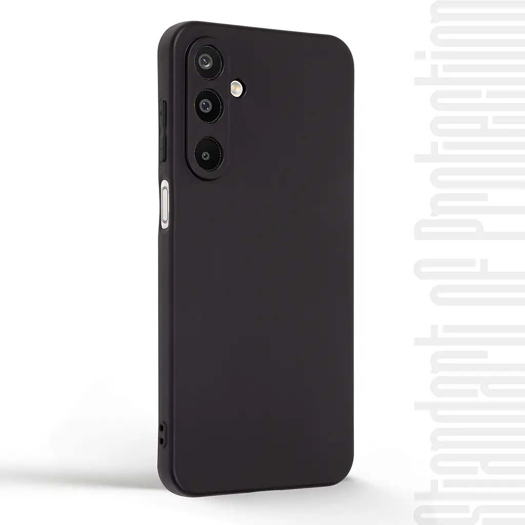 Чехол-накладка для смартфона Samsung Galaxy M16 5G противоударный, силиконовый, термополиуретановый (ТПУ), с защитой камеры и корпуса, черный, защита всего корпуса, ArmorStandart (ARM83188) - фото 2