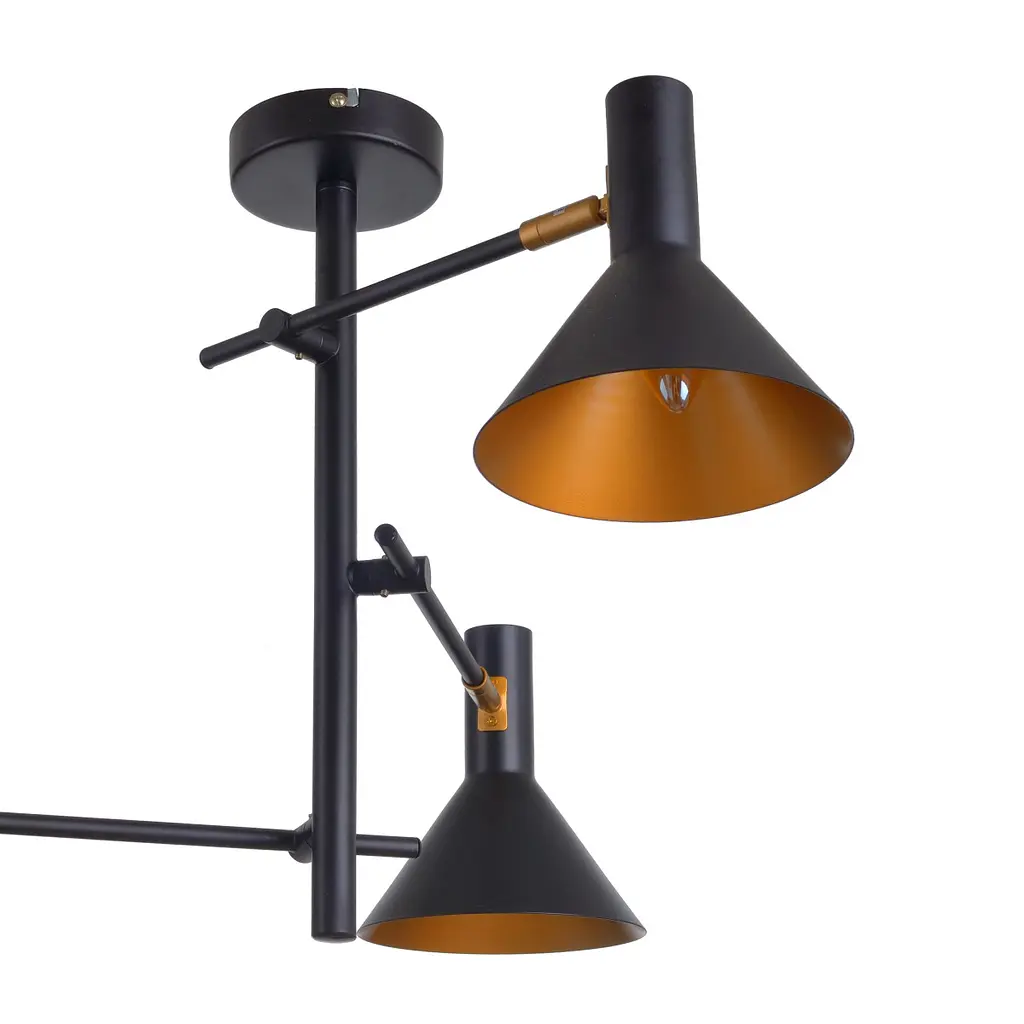 Потолочная люстра Brille E14 40W BK (BL-976C/3) 24-405 - фото 10