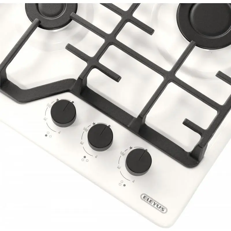 Газовая варочная поверхность Eleyus Magenta 45 WH CF - фото 7