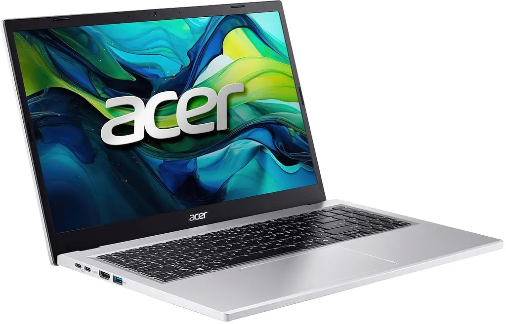 Ноутбук Acer Aspire Go AG15-41P 15.6 FHD IPS, AMD R5-7535HS, 32GB, F1TB, UMA, Lin, сріблястий (NX.J7FEU.009) - фото 2