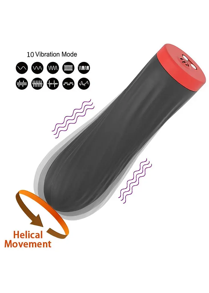Вібратор B - Series Magic Rechargeable Silicone Touch, 8.5 см (чорний) - фото 2